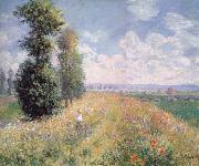 Claude Monet Poplars near Argenteuil oil painting on canvas